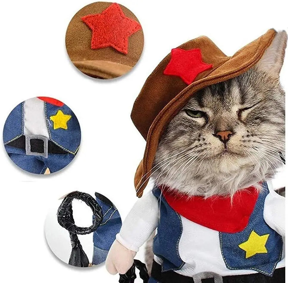 Cowboy Cat Costume