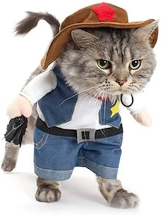 Cowboy Cat Costume